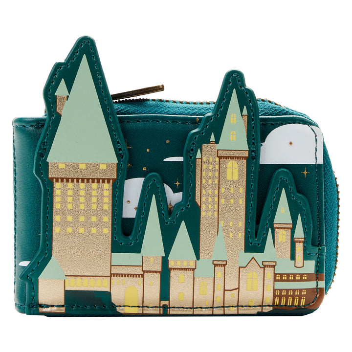 Harry Potter Golden Hogwarts Castle Accordion Wallet