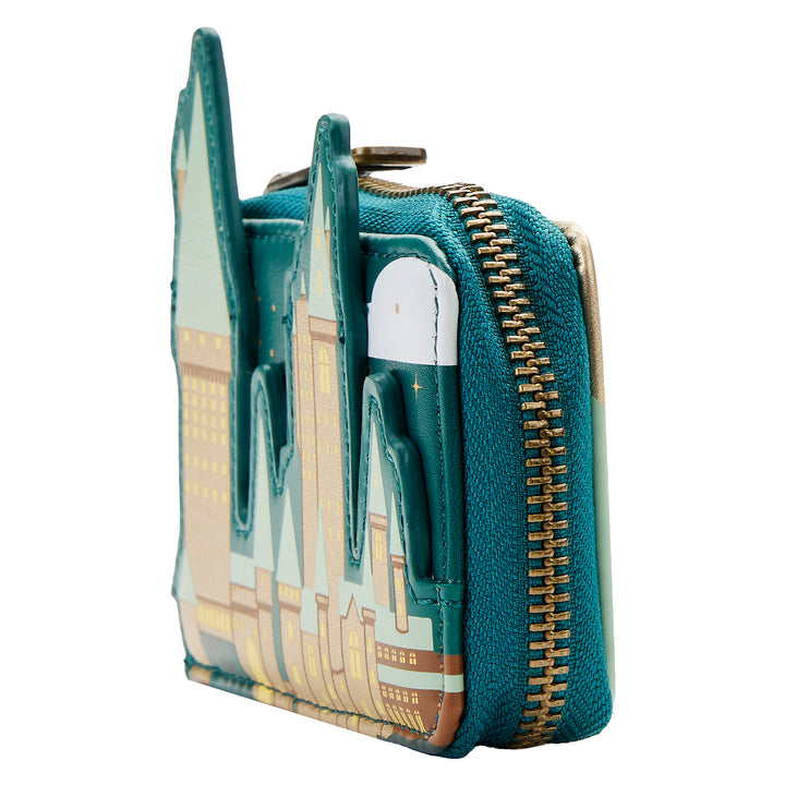 Harry Potter Golden Hogwarts Castle Accordion Wallet