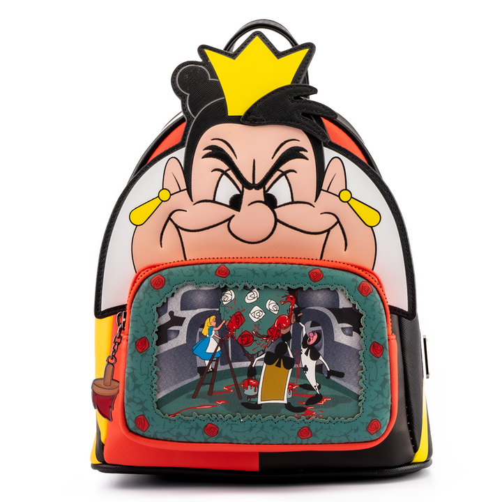 Disney Villains Scenes Queen of Hearts Mini Backpack