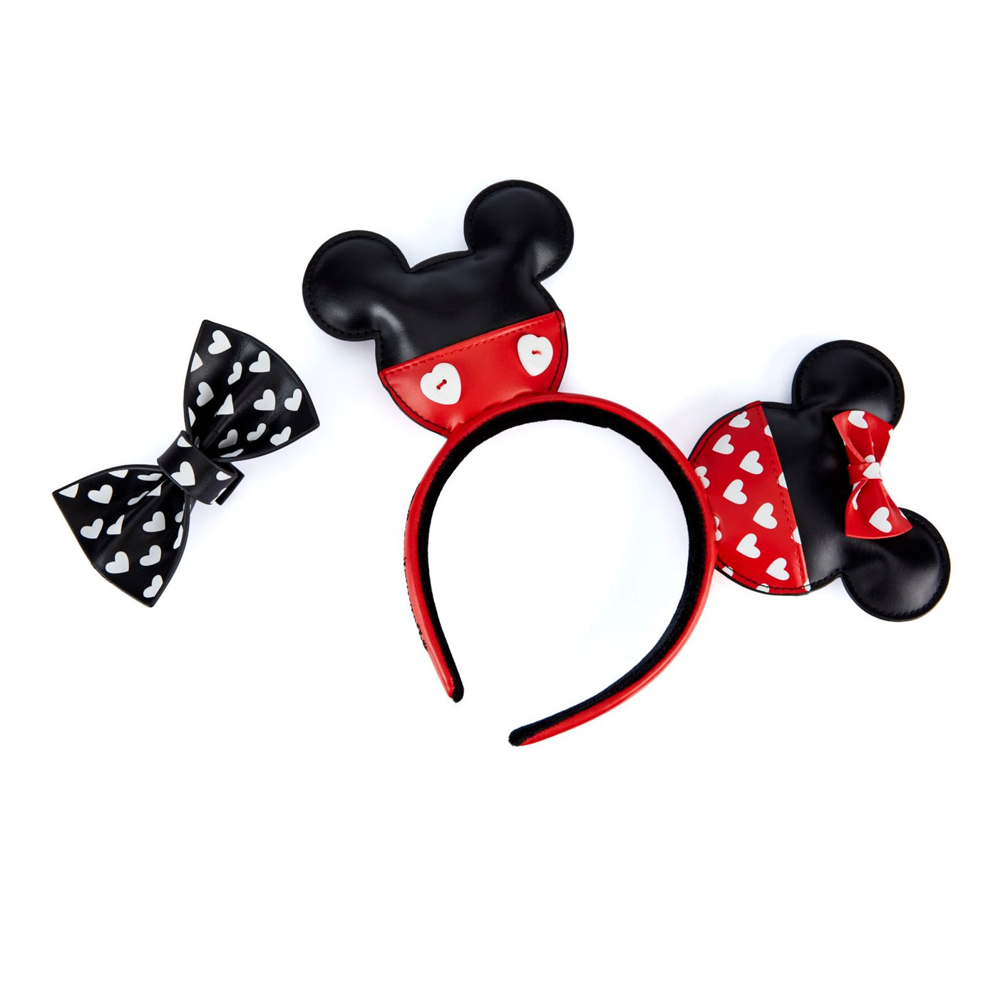 Disney Mickey & Minnie Valentines Headband Ears