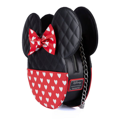 Loungefly Disney Mickey & Minnie Valentines Reversible Crossbody