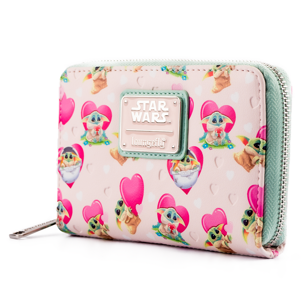 Star Wars Mandalorian Grogu Valentines Wallet