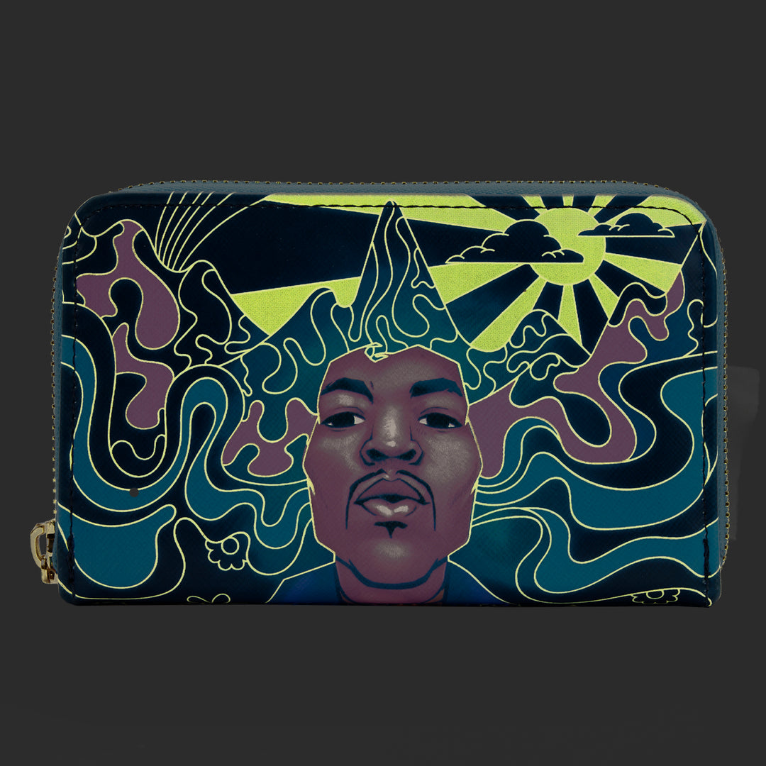 Jimmy Hendrix Psychedelic Landscape Wallet