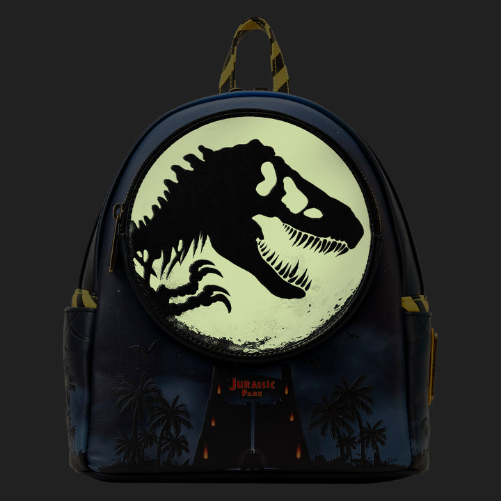 Jurassic Park 30th Anniversary Dino Moon Glow in the Dark Mini Backpack