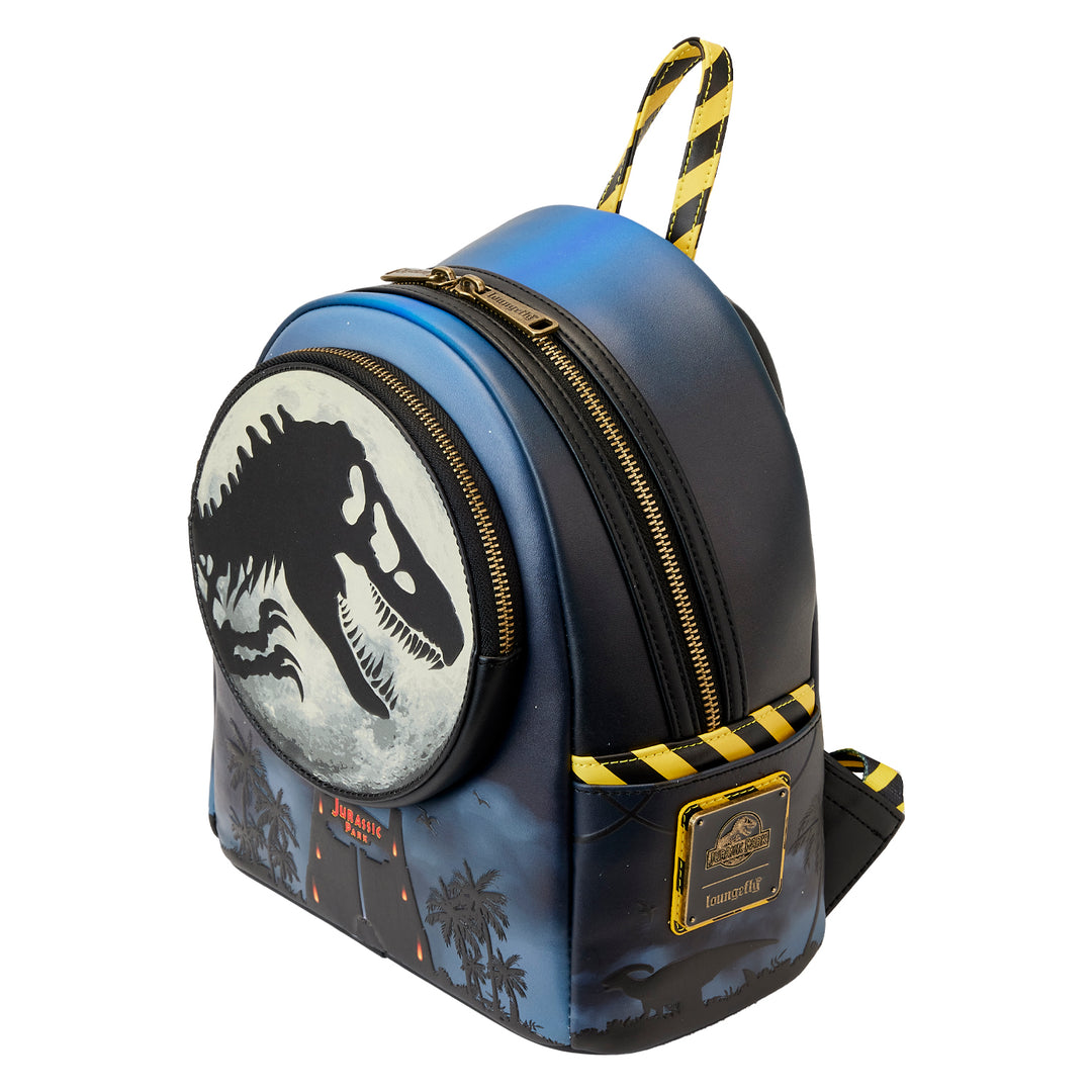 Jurassic Park 30th Anniversary Dino Moon Glow in the Dark Mini Backpack