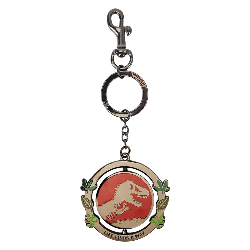 Loungefly Jurassic Park Spinning Keychain