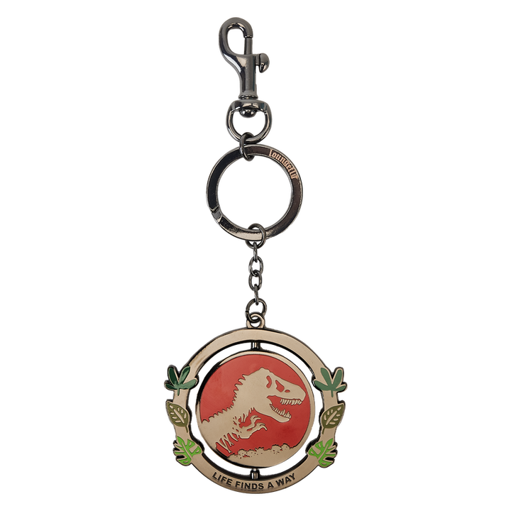 Loungefly Jurassic Park Spinning Keychain