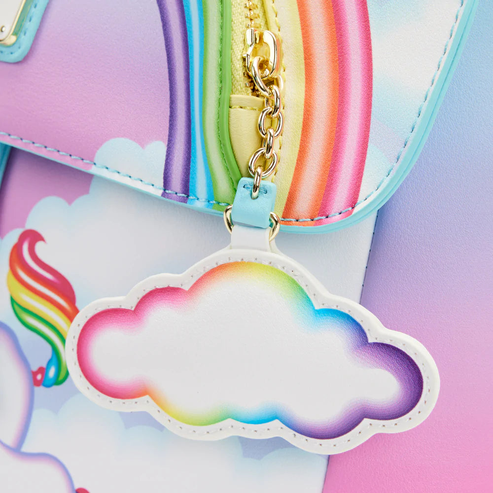 Lisa Frank Color Block Crossbody