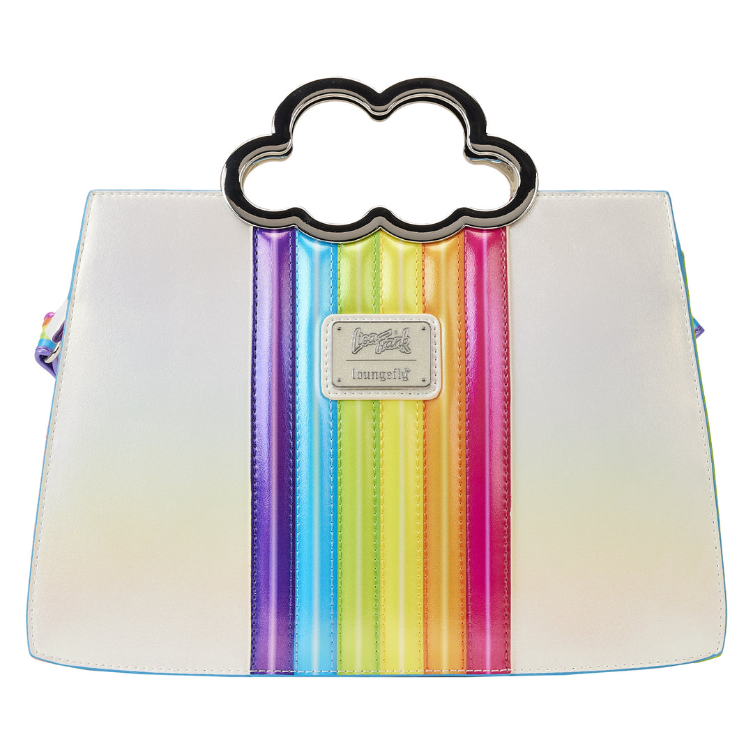 Lisa Frank Rainbow Cloud Handle Crossbody