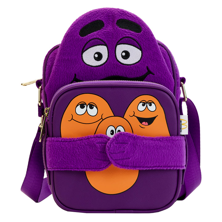 McDonalds Grimace Cosplay Crossbuddy Bag