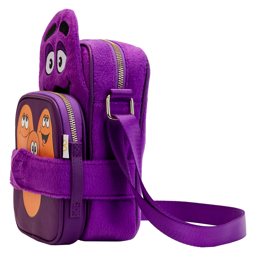 McDonalds Grimace Cosplay Crossbuddy Bag