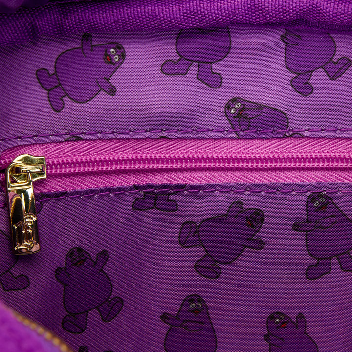 McDonalds Grimace Cosplay Crossbuddy Bag