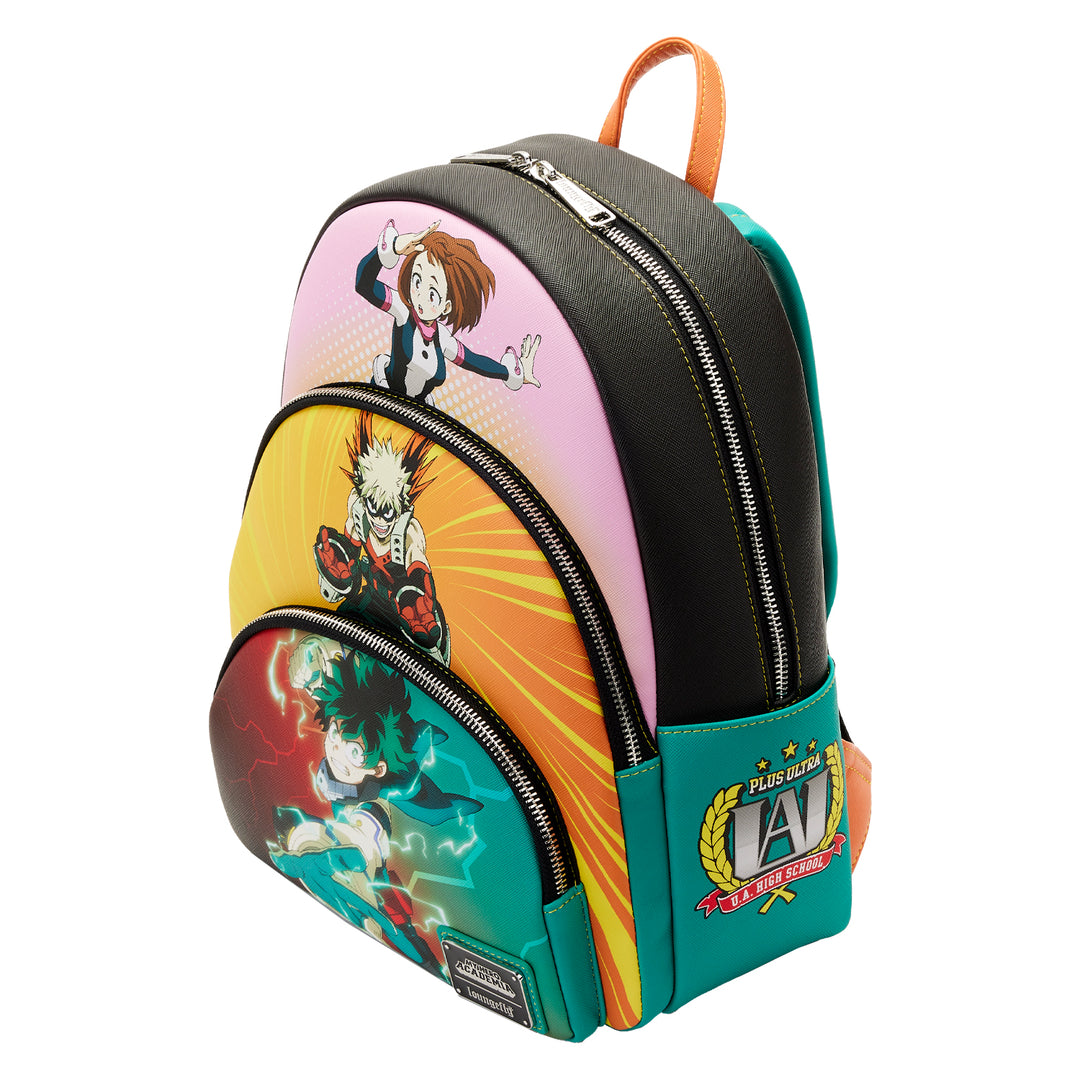 My Hero Academia Triple Pocket Mini Backpack