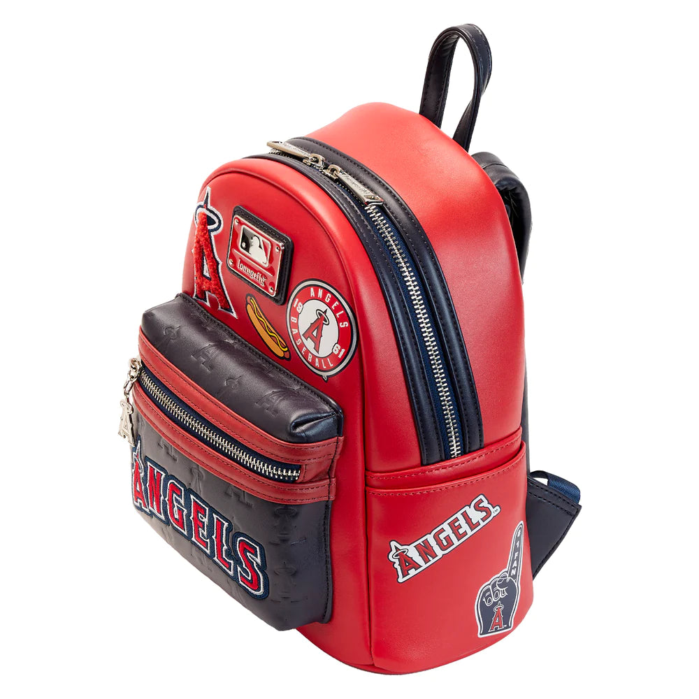 Loungefly MLB Los Angeles Angels Patches Mini Backpack