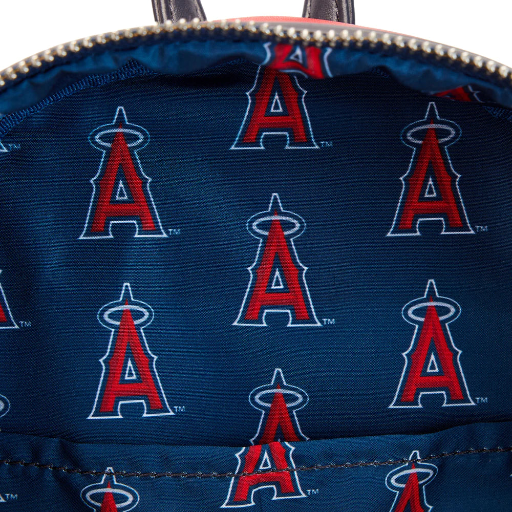 Loungefly MLB Los Angeles Angels Patches Mini Backpack