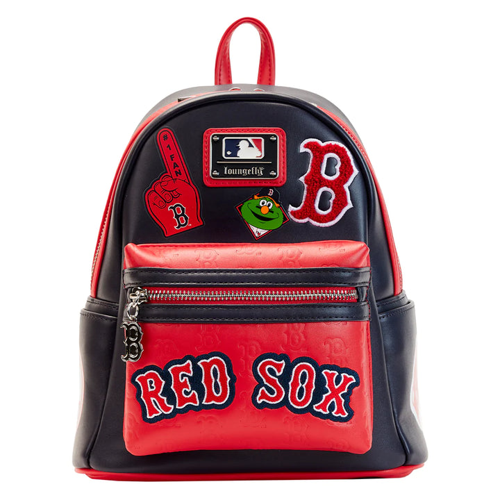 MLB Boston Red Sox Patches Mini Backpack