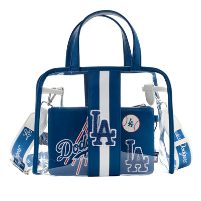 MLB Los Angeles Dodgers Stadium Crossbody Bag With Pouch