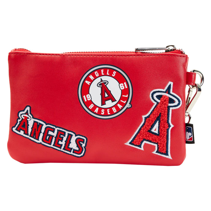 MLB Los Angeles Angels Stadium Crossbody Bag With Pouch