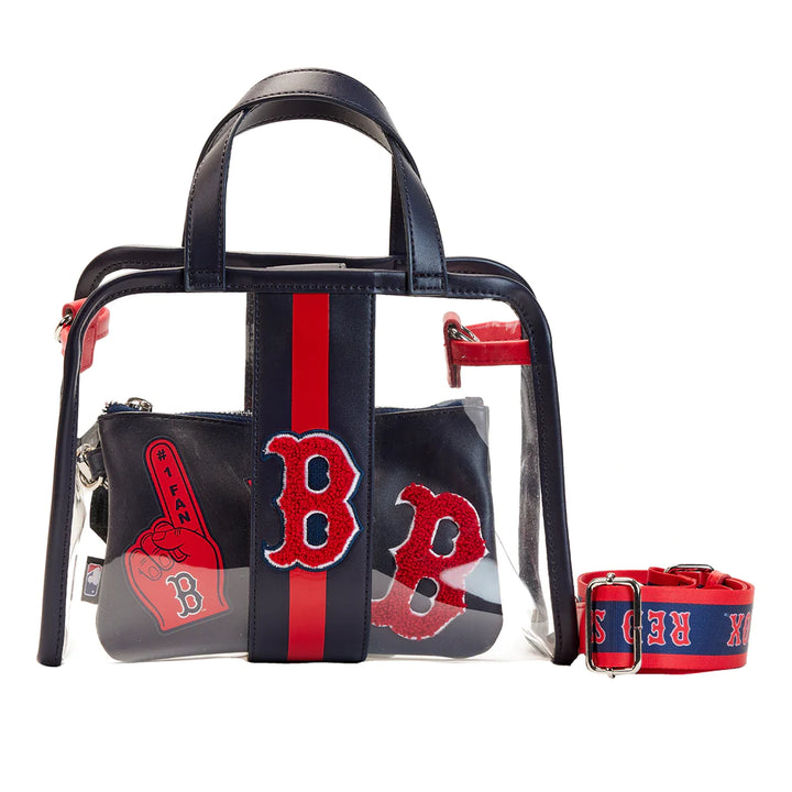 MLB Boston Red Sox Stadium Crossbody Bag With Pouch