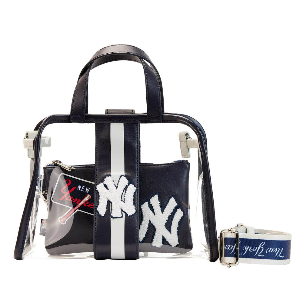 MLB New York Yankees Stadium Crossbody Bag With Pouch