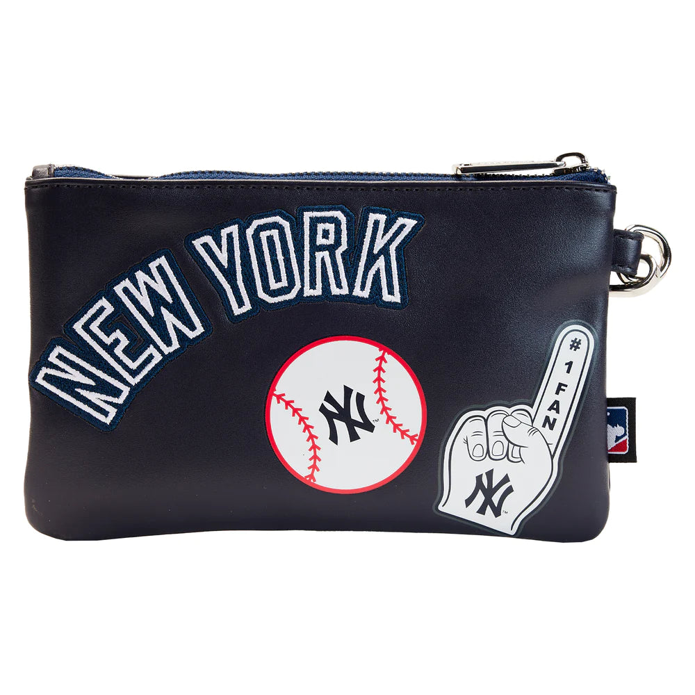 MLB New York Yankees Stadium Crossbody Bag With Pouch
