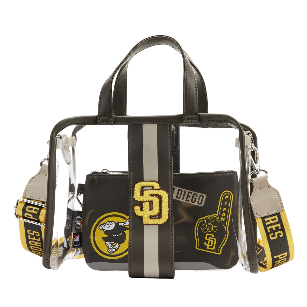 Loungefly MLB San Diego Padres Stadium Crossbody Bag With Pouch