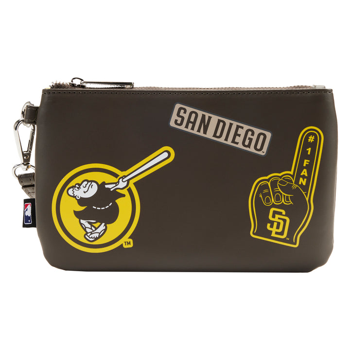 MLB San Diego Padres Stadium Crossbody Bag With Pouch