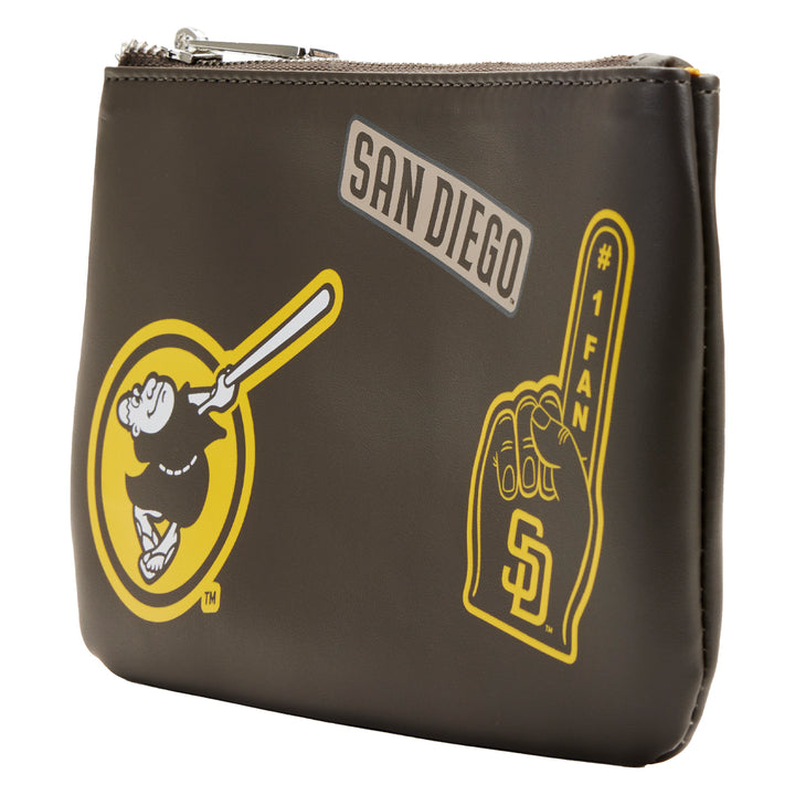 MLB San Diego Padres Stadium Crossbody Bag With Pouch