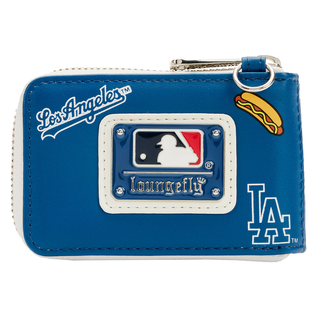 Loungefly MLB Los Angeles Dodgers Patches Accordion Wallet