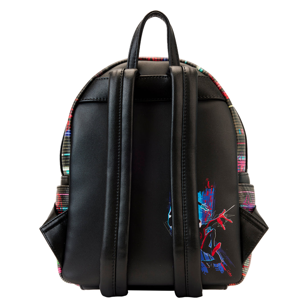 Marvel Across the Spiderverse Miles & Spider Gwen Lenticular Glow in the Dark Mini Backpack