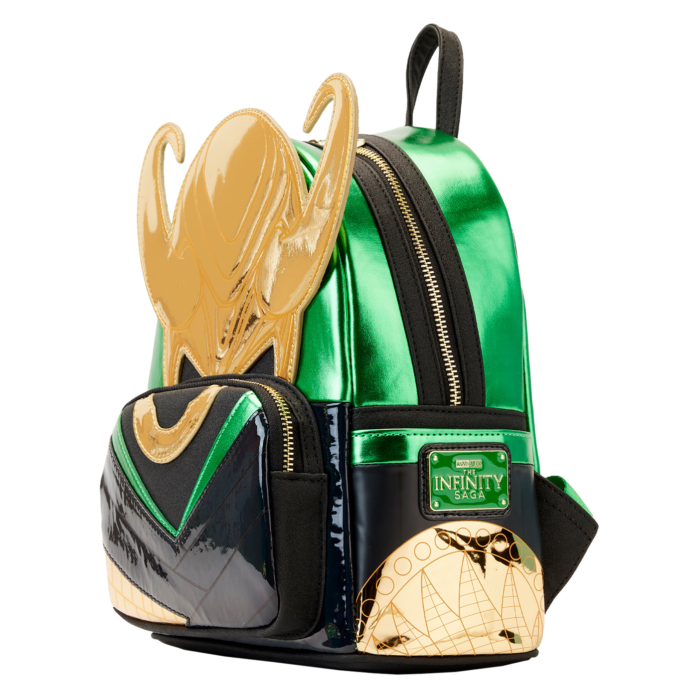 Marvel Metallic Loki Cosplay Mini Backpack