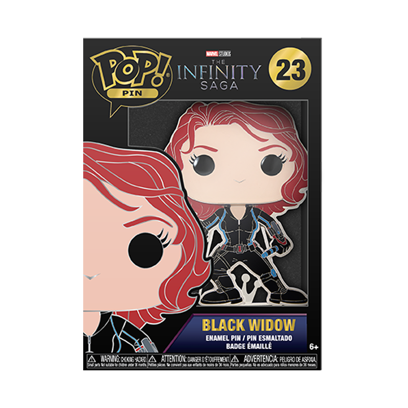 Funko Pop! Pin Marvel Studios The Infinity Saga Black Widow