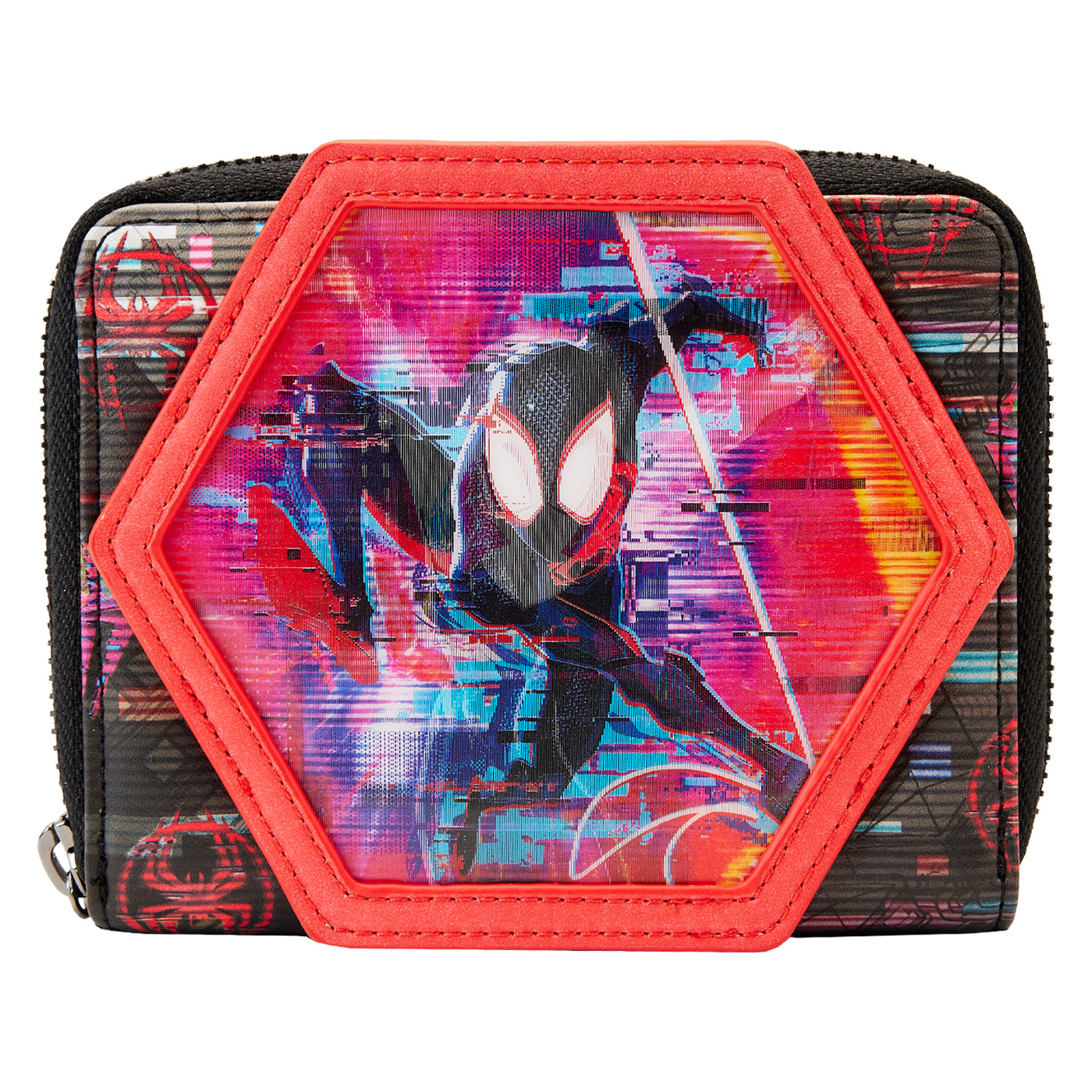 Marvel Across the Spiderverse Lenticular Glow in the Dark Wallet