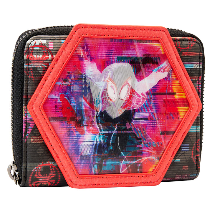 Marvel Across the Spiderverse Lenticular Glow in the Dark Wallet