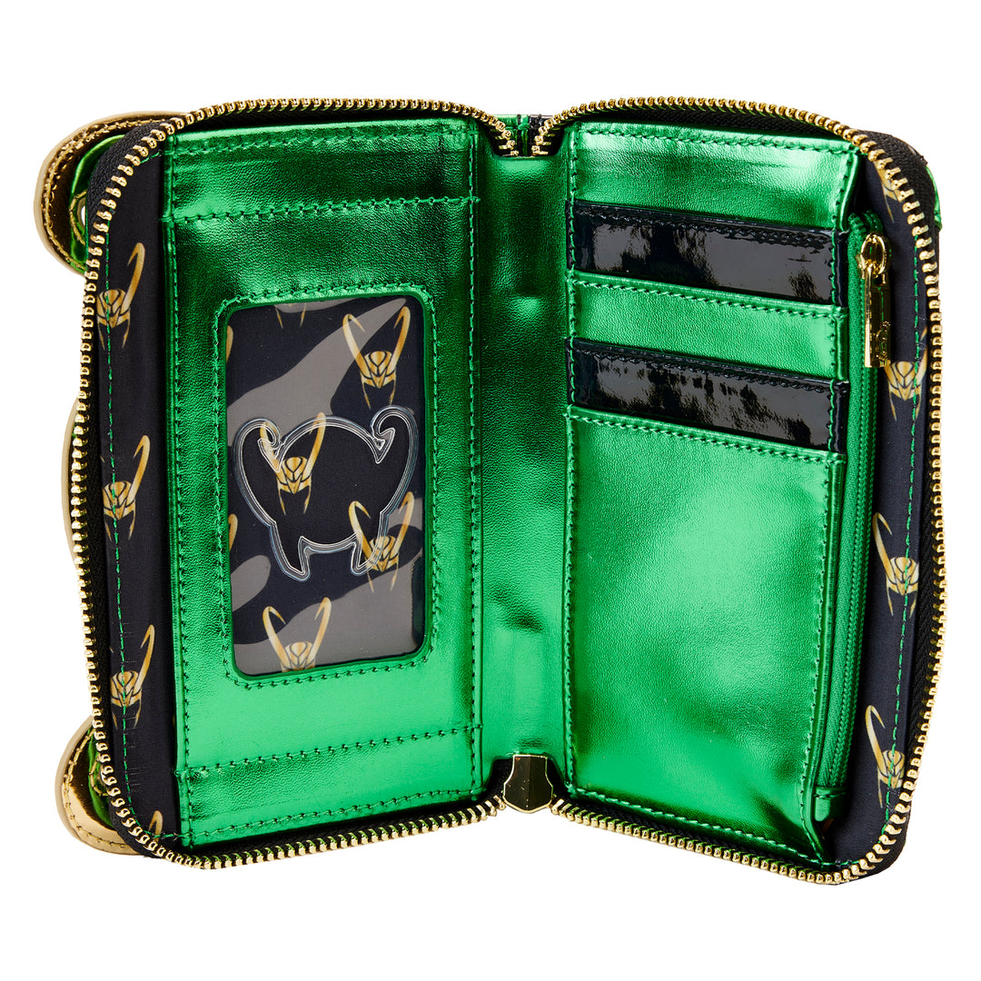 Marvel Metallic Loki Cosplay Wallet