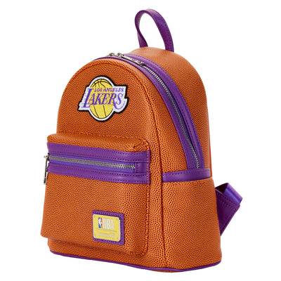 Loungefly NBA Los Angeles Lakers Basketball Mini Backpack