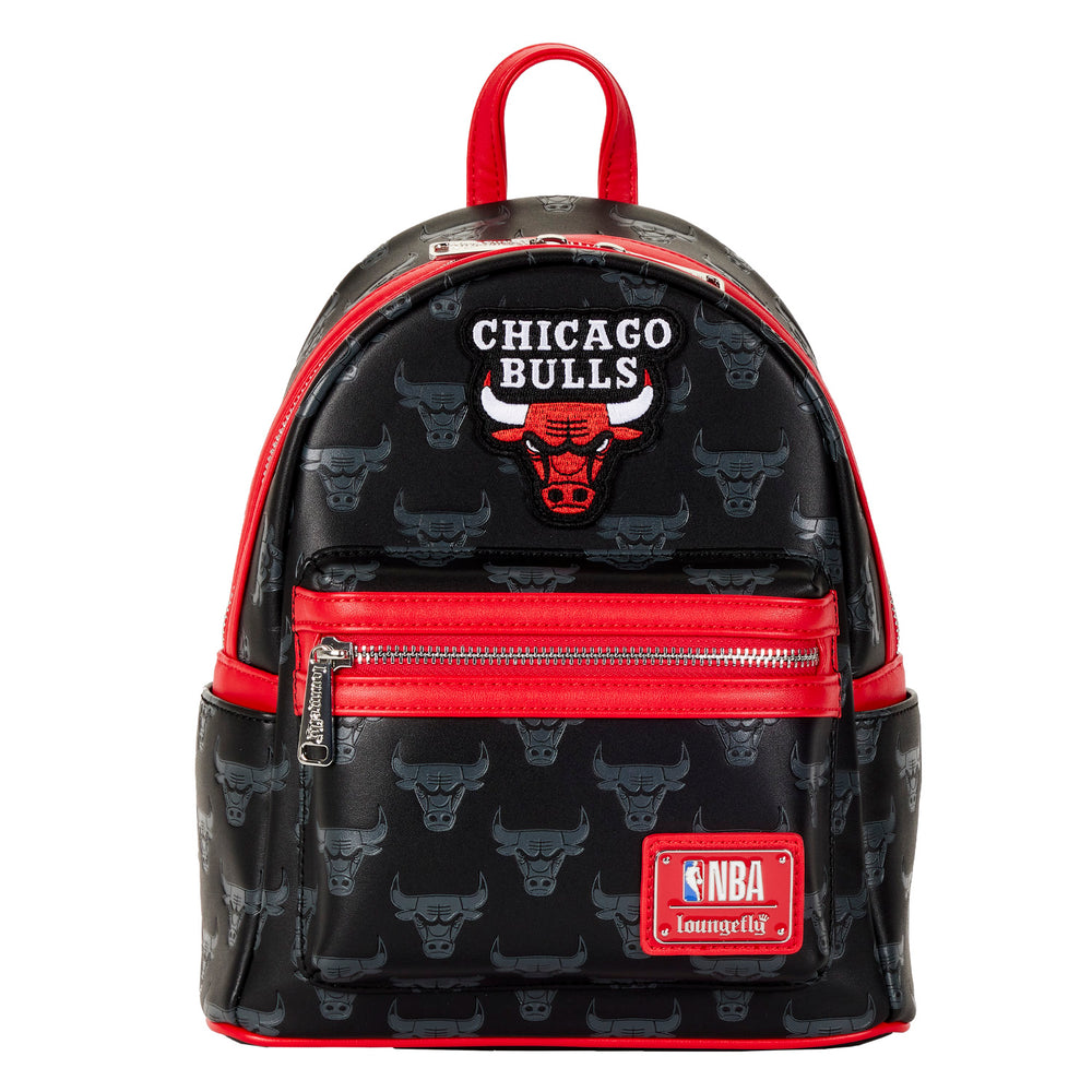 Loungefly NBA Chicago Bulls Logo Mini Backpack