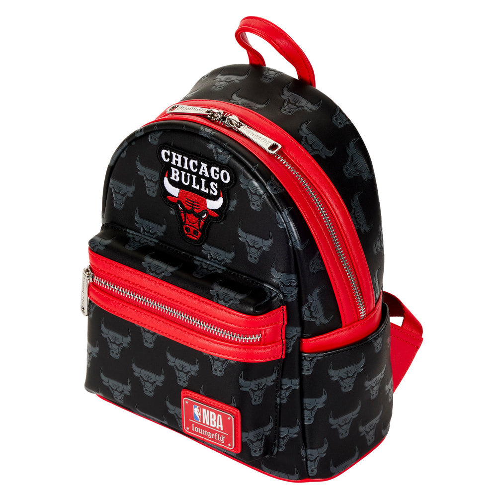 Loungefly NBA Chicago Bulls Logo Mini Backpack