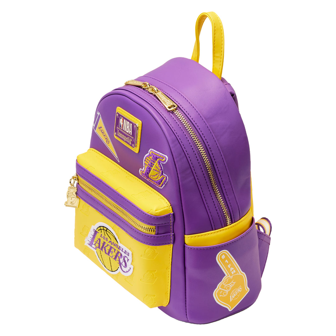 NBA LA Lakers Patch Icons Mini Backpack