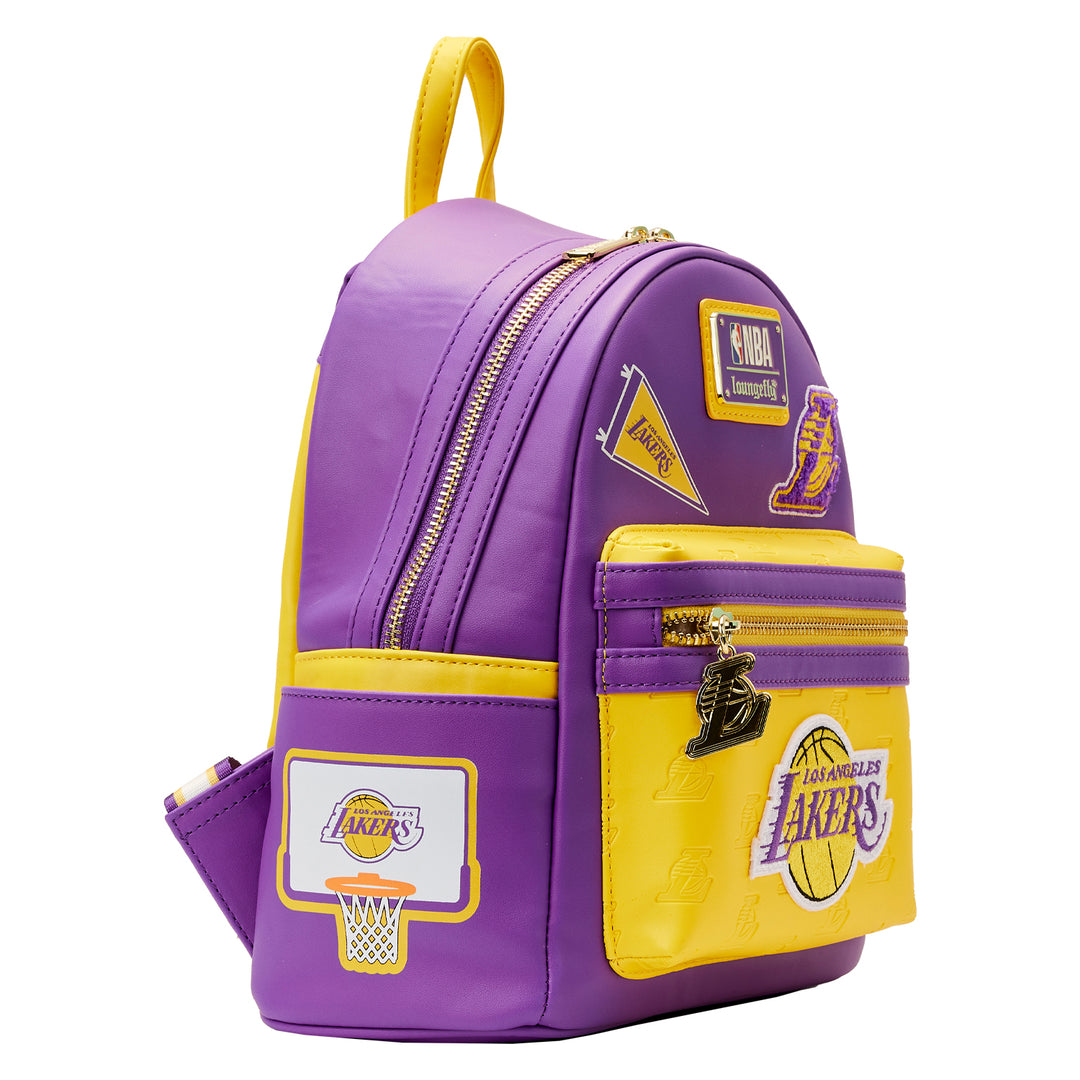 NBA LA Lakers Patch Icons Mini Backpack