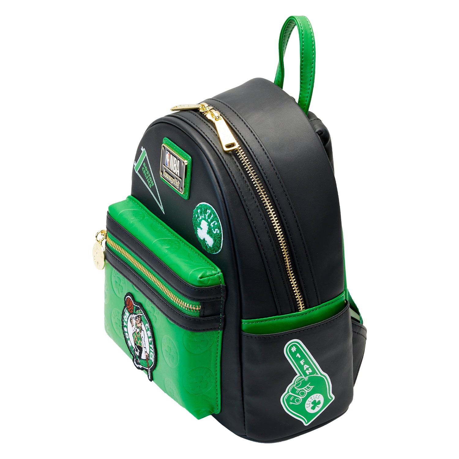 【Lounge Fly】NBA Boston Celtics Patch Icons Mini Backpack NBA Boston Celtics Patch Icons Mini Backpack – Grotto Treasures