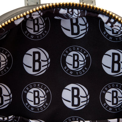 NBA Brooklyn Nets Patch Icons Mini Backpack