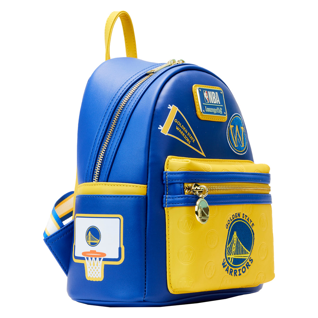 NBA Golden State Warriors Patch Icons Mini Backpack