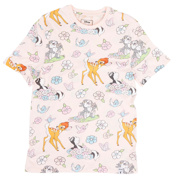 Loungefly Disney Bambi Springtime Print Tee