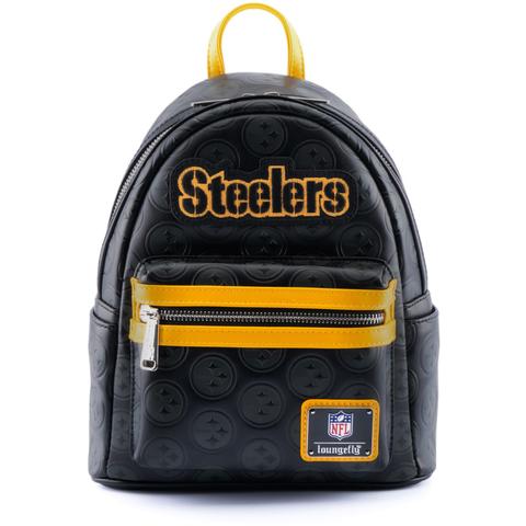 Loungefly NFL Pittsburg Steelers AOP Logo Mini Backpack