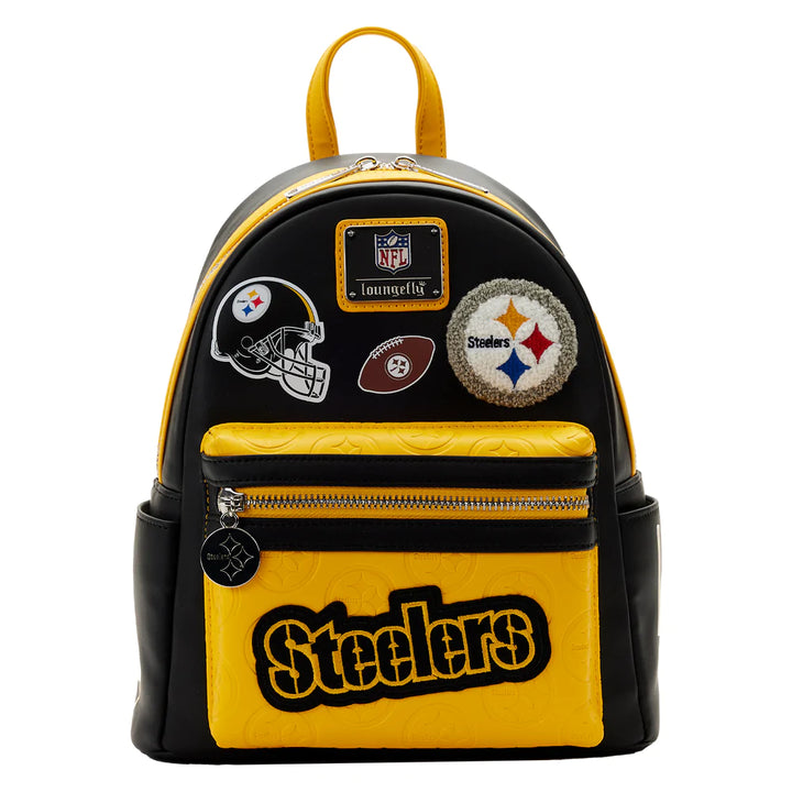 NFL Pittsburgh Steelers Patches Mini Backpack