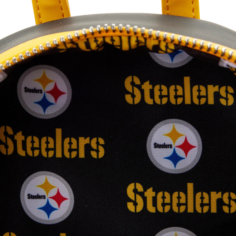 NFL Pittsburgh Steelers Patches Mini Backpack