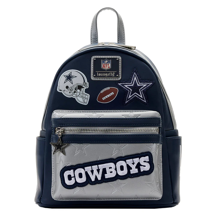 dallas cowboys mini me backpack Loungefly NFL Dallas Cowboys Patches Mini Backpack – Grotto Treasures