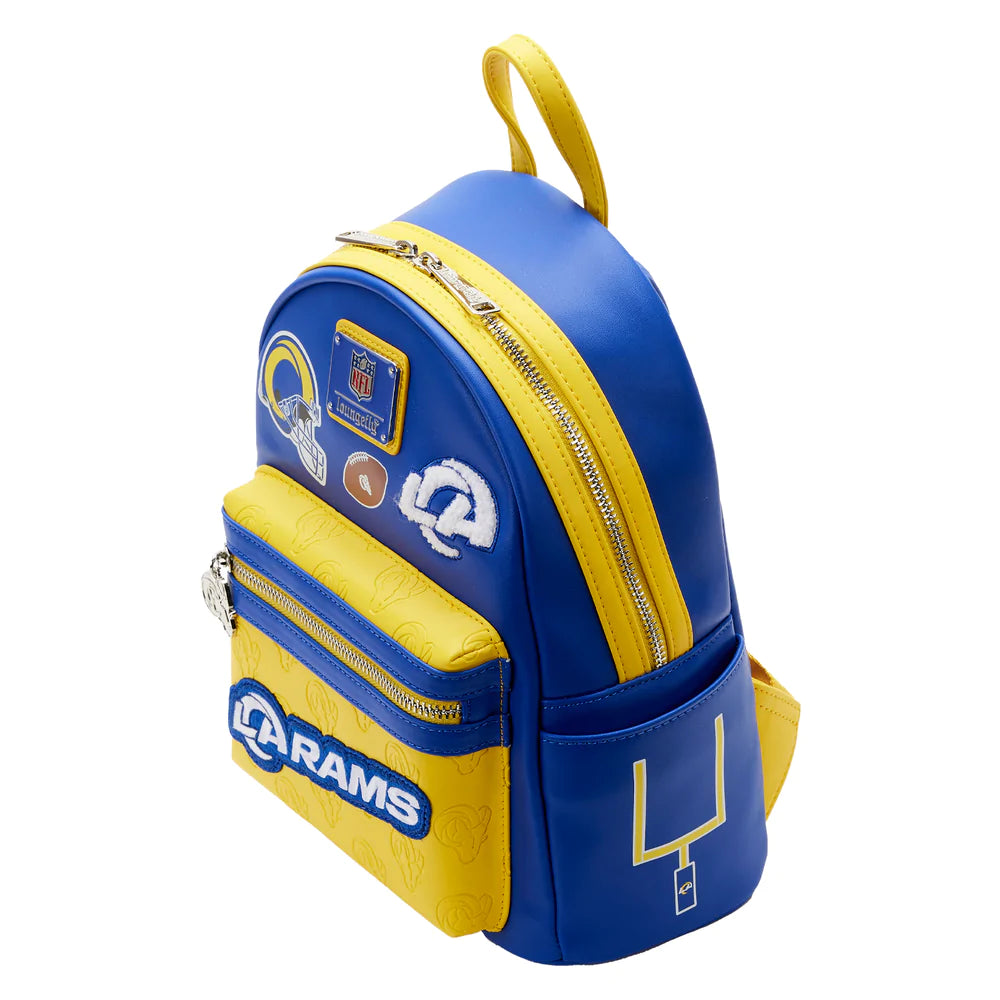 Loungefly NBA Los Angeles Lakers Patch Icons Mini Backpack