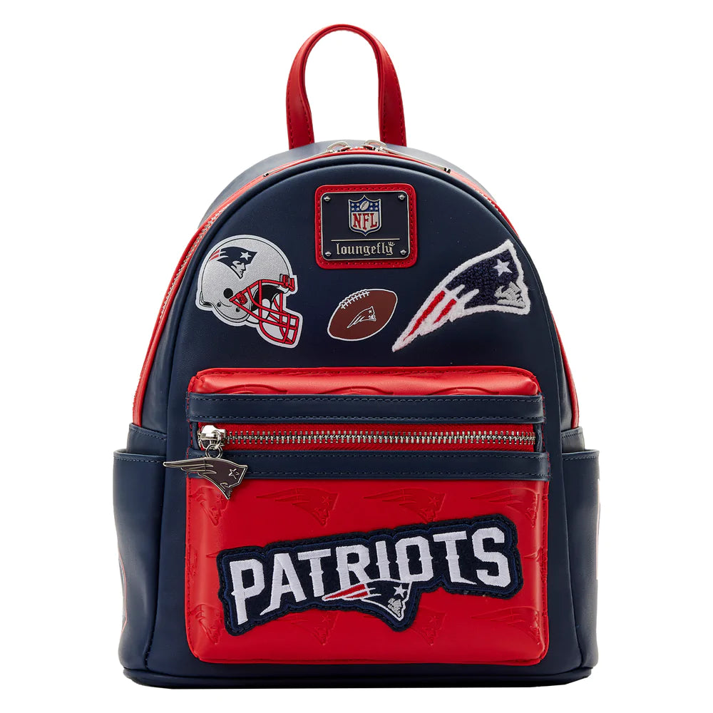 NFL New England Patriots Patches Mini Backpack